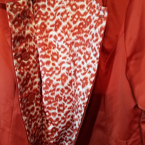 Dennis basso red reversible coat - Picture 8 of 8